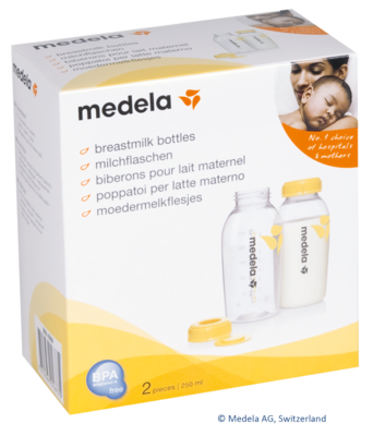 MEDELA Milchflaschenset 250 ml 2 St 00121689
