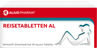 Reisetabletten AL bei Schwindel, Übelkeit und Erbrechen