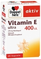 DOPPELHERZ Vitamin E ultra 400 I.E. Kapseln