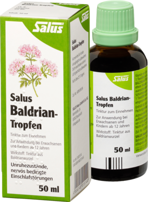 SALUS Pharma GmbH BALDRIAN TROPFEN Baldriantinktur Bio Salus 50 ml 00249892