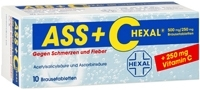 ASS + C HEXAL gegen Schmerzen u.Fieber Brausetabl.