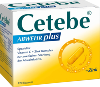 CETEBE ABWEHR plus Vitamin C+Zink Kapseln