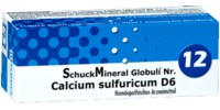 SCHUCKMINERAL Globuli 12 Calcium sulfuricum D6