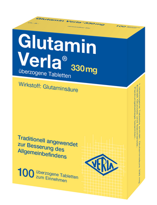Verla-Pharm Arzneimittel GmbH & Co. KG GLUTAMIN VERLA überzogene Tabletten 100 St 00425998