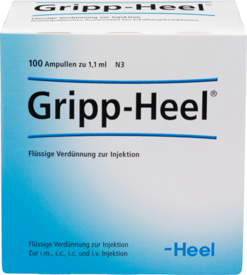Biologische Heilmittel Heel GmbH GRIPP-HEEL Ampullen 100 St 00433288