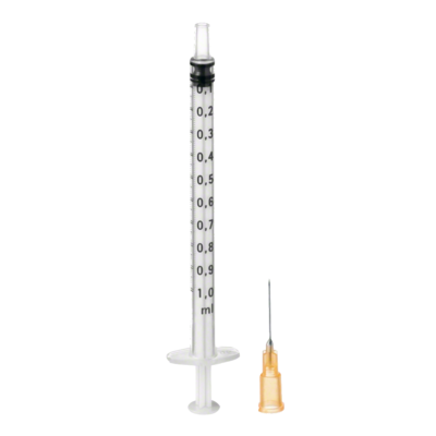 B. Braun Melsungen AG OMNIFIX F Duo Spr.1 ml 25 G 0,5x16 mm latexfrei 100X1 ml 00569912