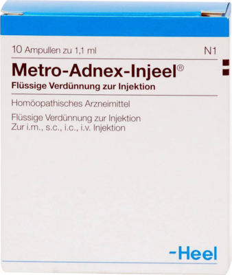 Biologische Heilmittel Heel GmbH METRO Adnex Injeel Ampullen 10 St 00675028