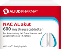 NAC AL akut 600 mg Brausetabletten zur Erleichterung des Abhustens b. erkältungsbedingter Bronchitis
