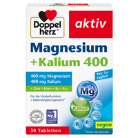 DOUBLEHERZ magnesium + potassium tablets
