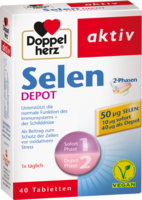 DOPPELHERZ Selen 2-Phasen Depot Tabletten
