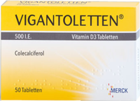 VIGANTOLETTEN 500 I.E. Vitamin D3 Tabletten