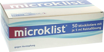Johnson & Johnson GmbH (OTC) MICROKLIST Klistiere 50 St 01334631