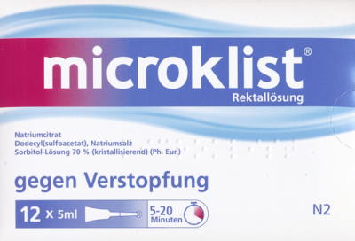 Johnson & Johnson GmbH (OTC) MICROKLIST Klistiere 12 St 01552115