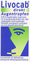 LIVOCAB direkt Augentropfen