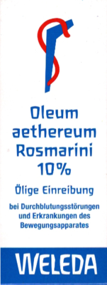 WELEDA AG OLEUM AETHEREUM rosmarini 10% 50 ml 01615577