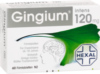 GINGIUM intens 120 mg Filmtabletten