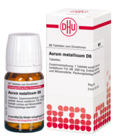 AURUM METALLICUM D 6 Tabletten