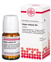 HEPAR SULFURIS D 4 Tabletten