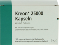 KREON 25.000 Hartkps.m.magensaftr.überz.Pellets