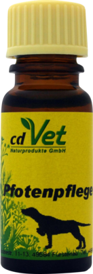 cdVet Naturprodukte GmbH PFOTENPFLEGE vet. 10 ml 02491195