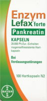 ENZYM LEFAX forte Pankreatin magensaftres.Kapseln