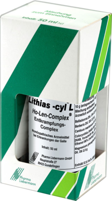 Pharma Liebermann GmbH LITHIAS-cyl L Ho-Len-Complex Tropfen 100 ml 02565893
