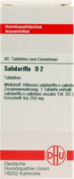 SABDARIFFA D 2 Tabletten