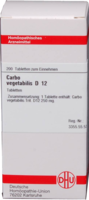CARBO VEGETABILIS D 12 Tabletten