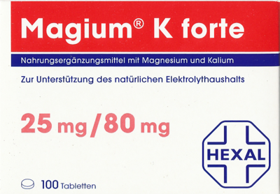 Hexal AG MAGIUM K forte Tabletten 62 g 02881826