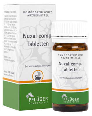 Homöopathisches Laboratorium Alexander Pflüger GmbH & Co. KG NUXAL comp.Tabletten 100 St 02888254