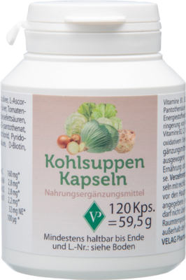 Velag Pharma GmbH KOHLSUPPEN Kapseln 59,5 g 02929036