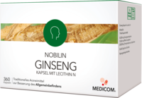 NOBILIN Ginseng Kapseln mit Lecithin N