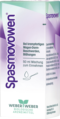 WEBER & WEBER GmbH SPASMOVOWEN Mischung 50 ml 03299991