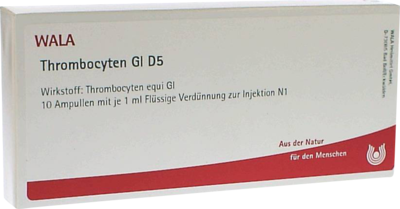 WALA Heilmittel GmbH THROMBOCYTEN GL D 5 Ampullen 10X1 ml 03353868