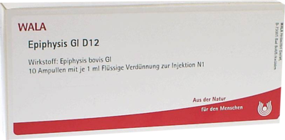 WALA Heilmittel GmbH EPIPHYSIS GL D 12 Ampullen 10X1 ml 03357398