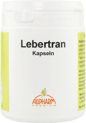 ALLPHARM Vertriebs GmbH LEBERTRAN KAPSELN 500 mg 146 g 03383852