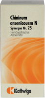 SYNERGON KOMPLEX 25 Chininum arsenicosum N Tabl.