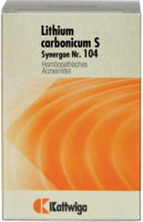 SYNERGON KOMPLEX 104 Lithium carbonicum S Tabl.
