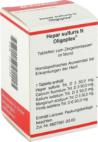 HEPAR SULFURIS N Oligoplex Tabletten