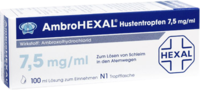 AMBROHEXAL Hustentropfen 7,5 mg/ml