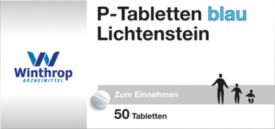 P TABLETTEN blau 8 mm Teilk