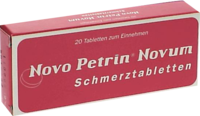 NOVO PETRIN Novum Schmerztabletten