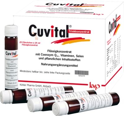 Köhler Pharma GmbH CUVITAL Trinkkonzentrat 25X25 ml 04252170