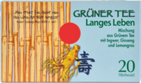 GRÜNER TEE+Ingwer+Ginseng Filterbeutel