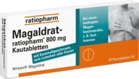MAGALDRAT-ratiopharm 800 mg Tabletten