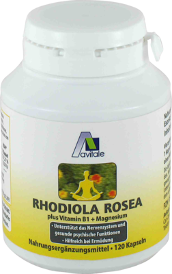 Avitale GmbH RHODIOLA ROSEA 200 mg Vegi Kapseln 66 g 05033949