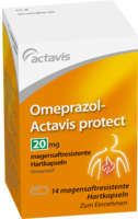 OMEPRAZOL Actavis Protect 20 mg magens.r.Hartkaps.