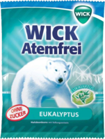 WICK BLAU Atemfrei Eukalyptus Bonbons o.Zucker