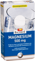 GEHE BALANCE Magnesium 500 mg Brausetabletten