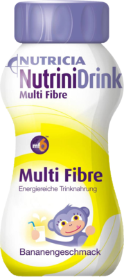 Danone Deutschland GmbH NUTRINIDRINK MultiFibre Bananengeschmack 200 ml 06327506